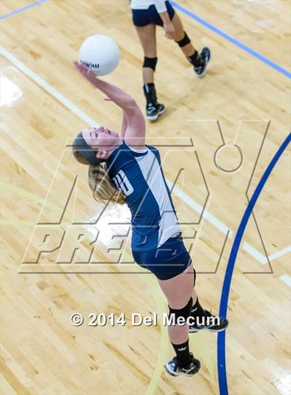 Thumbnail 3 in Berkeley Prep vs. Academy of Holy Names (Berkeley JV Tournament) photogallery.