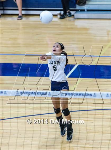 Thumbnail 3 in Berkeley Prep vs. Academy of Holy Names (Berkeley JV Tournament) photogallery.