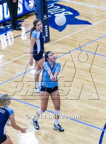 Thumbnail 2 in Berkeley Prep vs. Academy of Holy Names (Berkeley JV Tournament) photogallery.