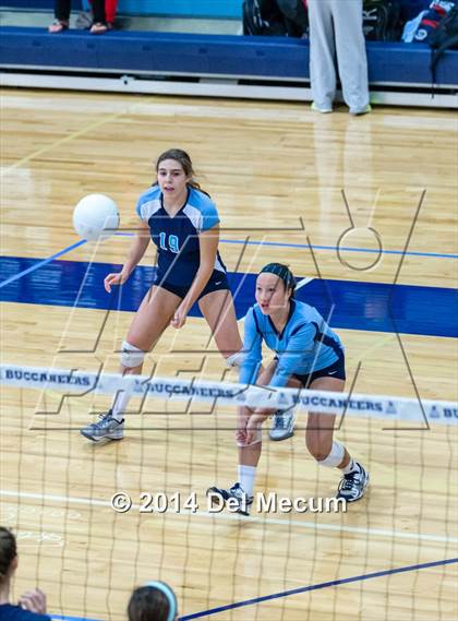 Thumbnail 3 in Berkeley Prep vs. Academy of Holy Names (Berkeley JV Tournament) photogallery.