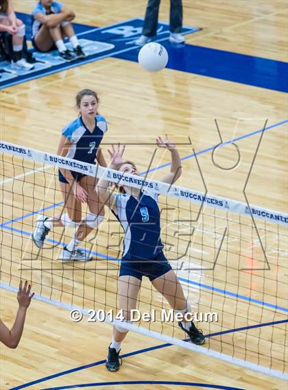 Thumbnail 2 in Berkeley Prep vs. Academy of Holy Names (Berkeley JV Tournament) photogallery.