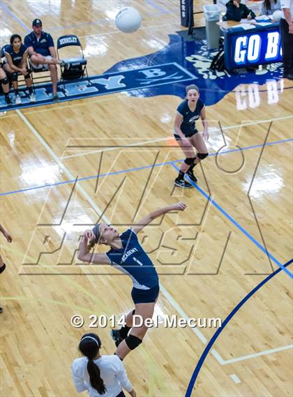 Thumbnail 2 in Berkeley Prep vs. Academy of Holy Names (Berkeley JV Tournament) photogallery.