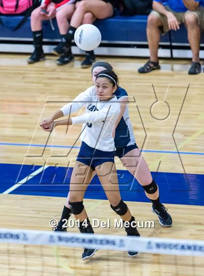 Thumbnail 3 in Berkeley Prep vs. Academy of Holy Names (Berkeley JV Tournament) photogallery.