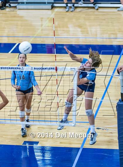 Thumbnail 2 in Berkeley Prep vs. Academy of Holy Names (Berkeley JV Tournament) photogallery.