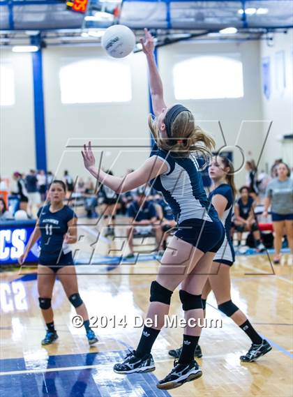 Thumbnail 1 in Berkeley Prep vs. Academy of Holy Names (Berkeley JV Tournament) photogallery.