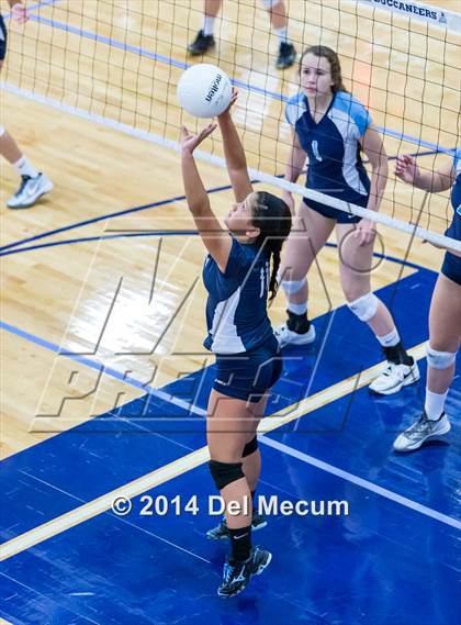 Thumbnail 1 in Berkeley Prep vs. Academy of Holy Names (Berkeley JV Tournament) photogallery.