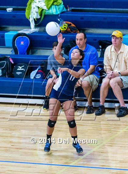 Thumbnail 2 in Berkeley Prep vs. Academy of Holy Names (Berkeley JV Tournament) photogallery.