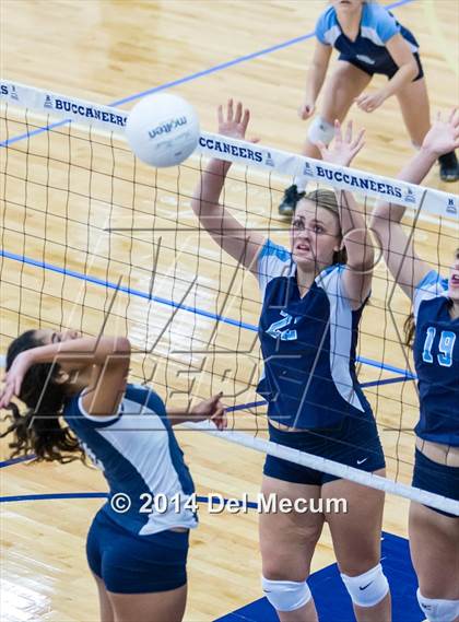 Thumbnail 3 in Berkeley Prep vs. Academy of Holy Names (Berkeley JV Tournament) photogallery.