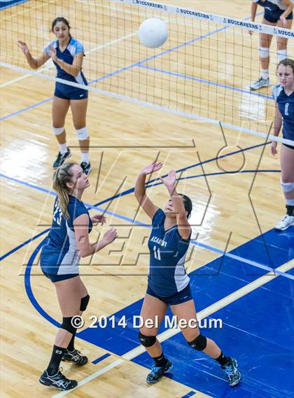 Thumbnail 1 in Berkeley Prep vs. Academy of Holy Names (Berkeley JV Tournament) photogallery.