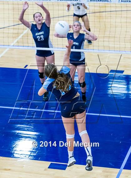 Thumbnail 1 in Berkeley Prep vs. Academy of Holy Names (Berkeley JV Tournament) photogallery.