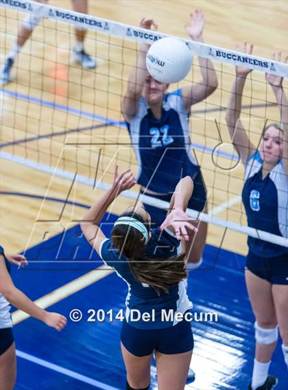 Thumbnail 3 in Berkeley Prep vs. Academy of Holy Names (Berkeley JV Tournament) photogallery.