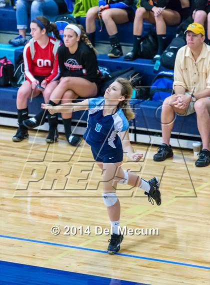 Thumbnail 1 in Berkeley Prep vs. Academy of Holy Names (Berkeley JV Tournament) photogallery.