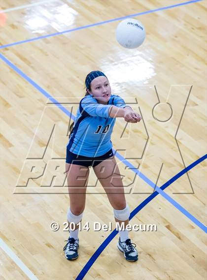 Thumbnail 2 in Berkeley Prep vs. Academy of Holy Names (Berkeley JV Tournament) photogallery.