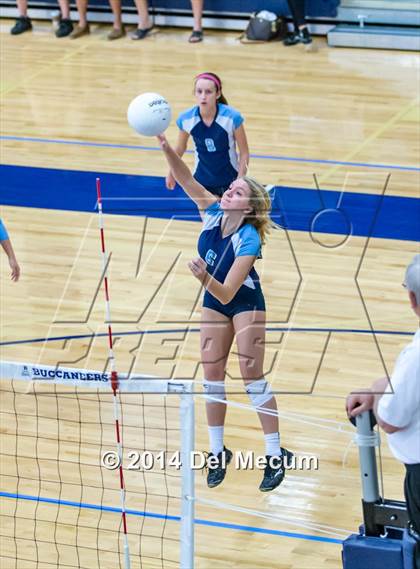 Thumbnail 2 in Berkeley Prep vs. Academy of Holy Names (Berkeley JV Tournament) photogallery.