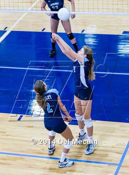 Thumbnail 1 in Berkeley Prep vs. Academy of Holy Names (Berkeley JV Tournament) photogallery.