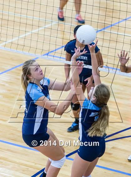 Thumbnail 1 in Berkeley Prep vs. Academy of Holy Names (Berkeley JV Tournament) photogallery.