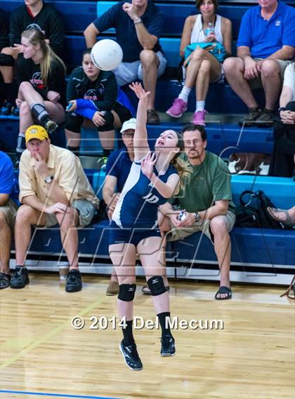 Thumbnail 3 in Berkeley Prep vs. Academy of Holy Names (Berkeley JV Tournament) photogallery.