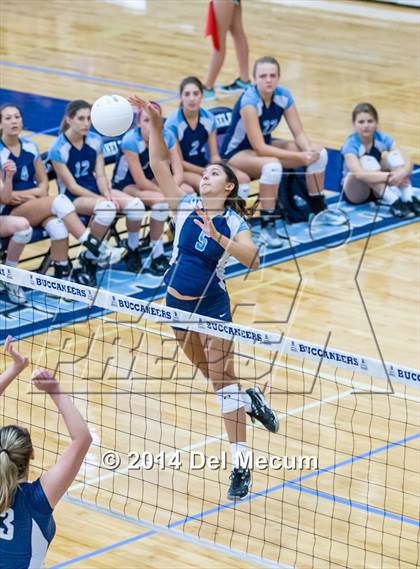 Thumbnail 2 in Berkeley Prep vs. Academy of Holy Names (Berkeley JV Tournament) photogallery.