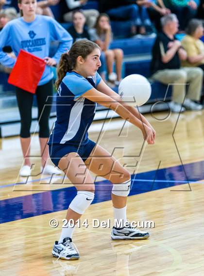 Thumbnail 1 in Berkeley Prep vs. Academy of Holy Names (Berkeley JV Tournament) photogallery.