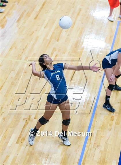 Thumbnail 3 in Berkeley Prep vs. Academy of Holy Names (Berkeley JV Tournament) photogallery.