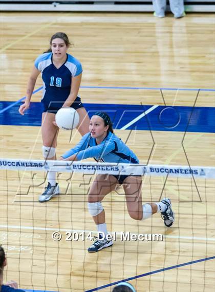 Thumbnail 2 in Berkeley Prep vs. Academy of Holy Names (Berkeley JV Tournament) photogallery.