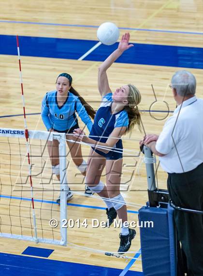 Thumbnail 3 in Berkeley Prep vs. Academy of Holy Names (Berkeley JV Tournament) photogallery.