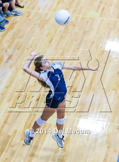 Thumbnail 3 in Berkeley Prep vs. Academy of Holy Names (Berkeley JV Tournament) photogallery.