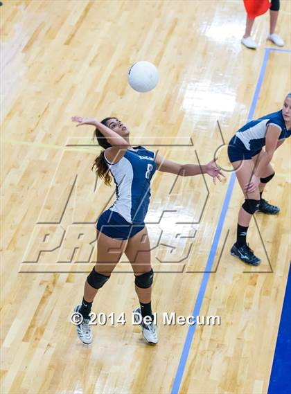 Thumbnail 1 in Berkeley Prep vs. Academy of Holy Names (Berkeley JV Tournament) photogallery.