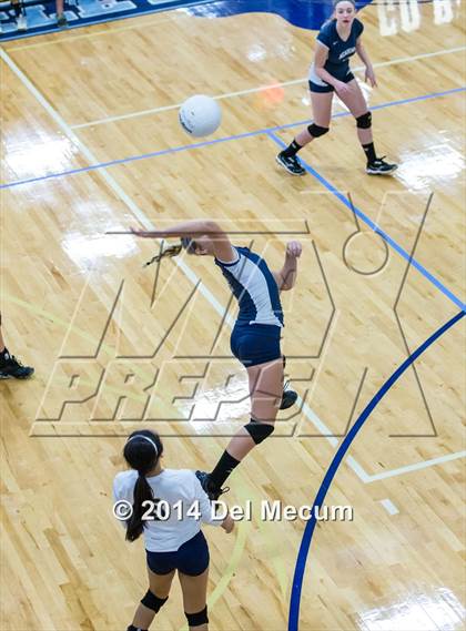 Thumbnail 1 in Berkeley Prep vs. Academy of Holy Names (Berkeley JV Tournament) photogallery.