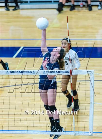 Thumbnail 3 in Berkeley Prep vs. Academy of Holy Names (Berkeley JV Tournament) photogallery.