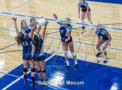 Thumbnail 2 in Berkeley Prep vs. Academy of Holy Names (Berkeley JV Tournament) photogallery.