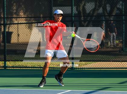 Thumbnail 1 in Sharyland vs Wylie (UIL 5A Tennis Semifinals) photogallery.