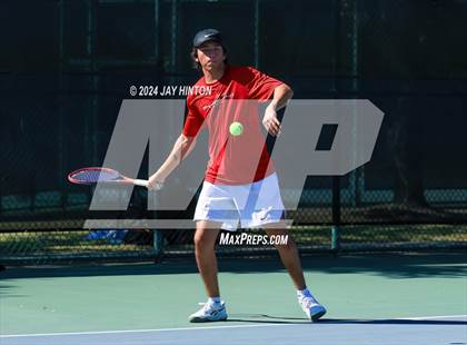 Thumbnail 2 in Sharyland vs Wylie (UIL 5A Tennis Semifinals) photogallery.