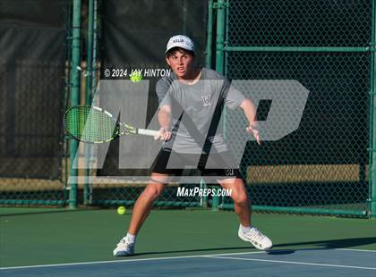 Thumbnail 3 in Sharyland vs Wylie (UIL 5A Tennis Semifinals) photogallery.