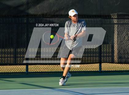 Thumbnail 2 in Sharyland vs Wylie (UIL 5A Tennis Semifinals) photogallery.
