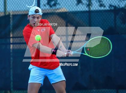 Thumbnail 1 in Sharyland vs Wylie (UIL 5A Tennis Semifinals) photogallery.