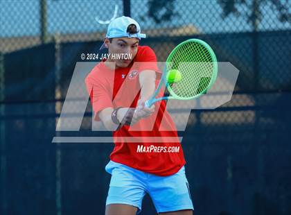 Thumbnail 2 in Sharyland vs Wylie (UIL 5A Tennis Semifinals) photogallery.
