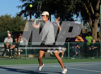 Thumbnail 1 in Sharyland vs Wylie (UIL 5A Tennis Semifinals) photogallery.