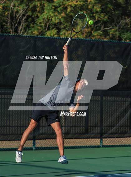 Thumbnail 2 in Sharyland vs Wylie (UIL 5A Tennis Semifinals) photogallery.