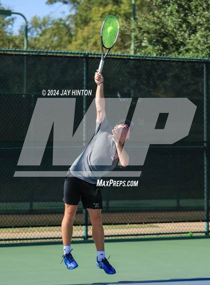 Thumbnail 2 in Sharyland vs Wylie (UIL 5A Tennis Semifinals) photogallery.