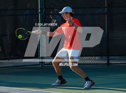 Thumbnail 1 in Sharyland vs Wylie (UIL 5A Tennis Semifinals) photogallery.