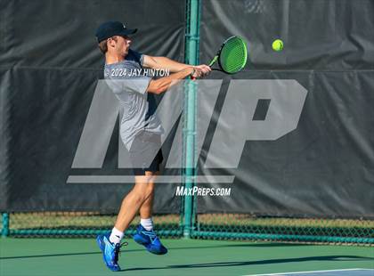 Thumbnail 1 in Sharyland vs Wylie (UIL 5A Tennis Semifinals) photogallery.