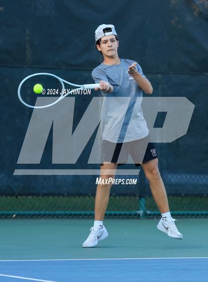 Thumbnail 1 in Sharyland vs Wylie (UIL 5A Tennis Semifinals) photogallery.