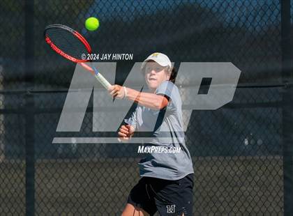 Thumbnail 3 in Sharyland vs Wylie (UIL 5A Tennis Semifinals) photogallery.