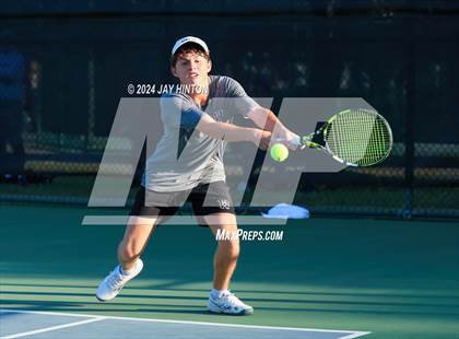 Thumbnail 2 in Sharyland vs Wylie (UIL 5A Tennis Semifinals) photogallery.