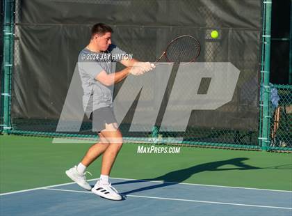 Thumbnail 2 in Sharyland vs Wylie (UIL 5A Tennis Semifinals) photogallery.