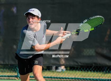 Thumbnail 2 in Sharyland vs Wylie (UIL 5A Tennis Semifinals) photogallery.