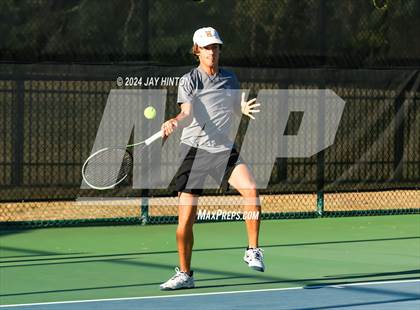 Thumbnail 3 in Sharyland vs Wylie (UIL 5A Tennis Semifinals) photogallery.