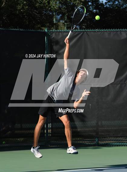 Thumbnail 2 in Sharyland vs Wylie (UIL 5A Tennis Semifinals) photogallery.
