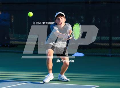 Thumbnail 3 in Sharyland vs Wylie (UIL 5A Tennis Semifinals) photogallery.
